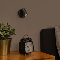 Lucide Toni ladattava LED-seinävalaisin liiketunnistimella harmaa